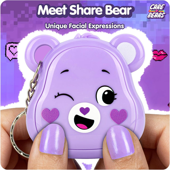 Care Bears Digital Pet - Share Bear Cyber Pet with Care Features, 1.4” Inch Screen, Handheld Interac