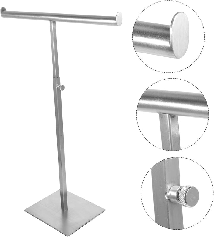 Cabilock Handtaschenständer Metalltaschenständer Handtaschenständerhalter Mit Höhenverstellbarem Hak