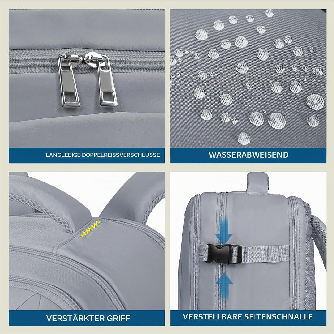 Lossga Für Ryanair Handgepäck 40x20x25 Handgepäck Rucksack Reiserucksack Flugzeug Rucksack 40x20x25