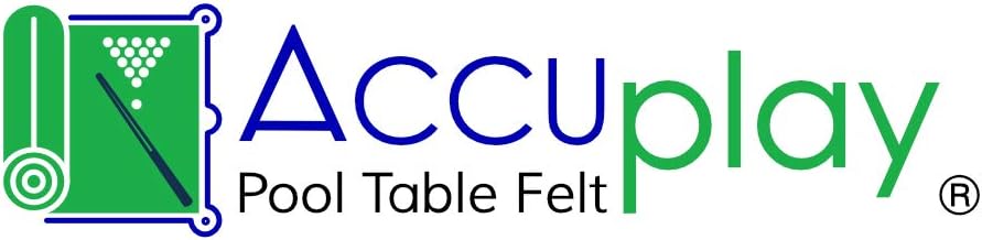 Accuplay vorgeschnittener Billardtisch aus Filz, ca. 590 ml, für 2,8 m, 2,3 m oder 2,9 m Tisch, Engl