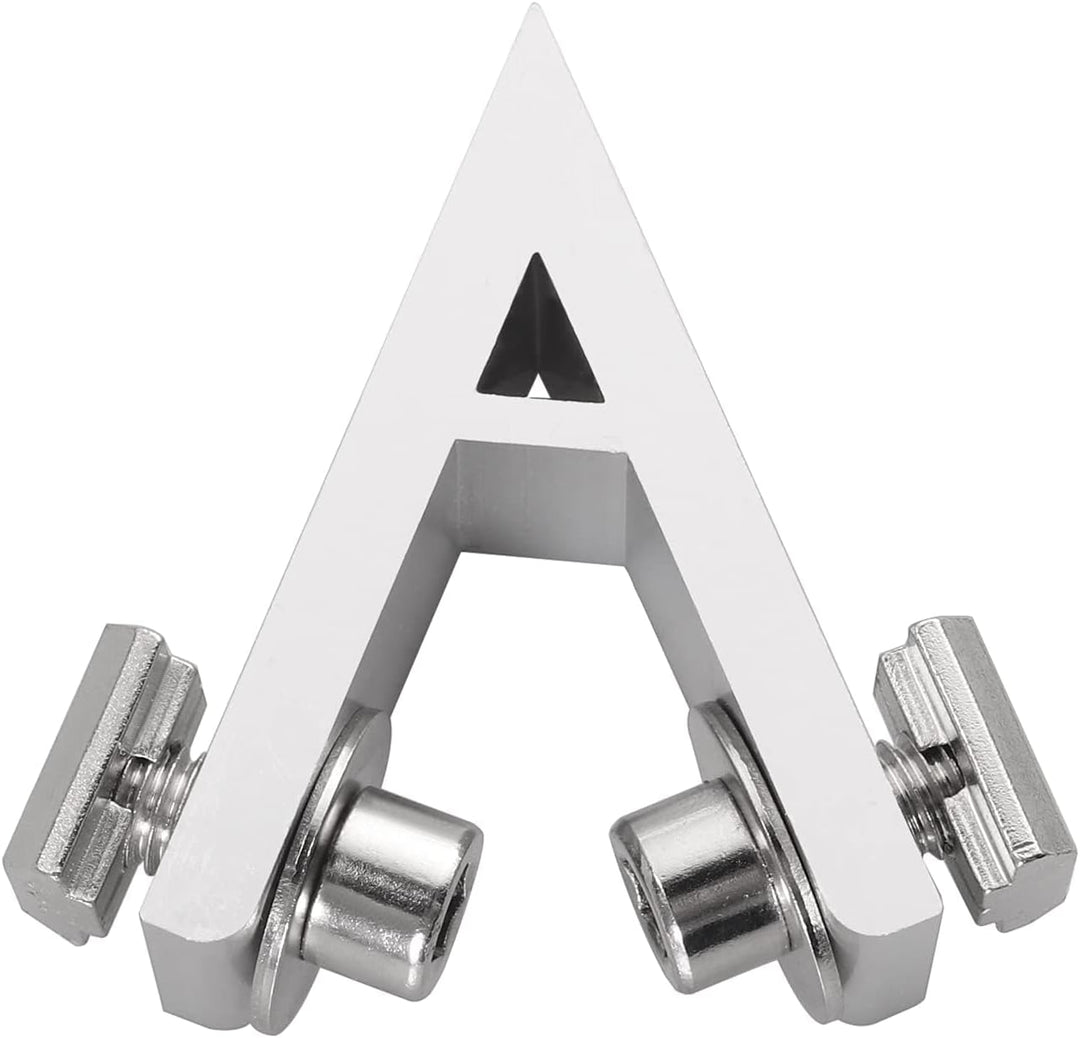 EYPINS 10x Befestigungsmaterial 45 Grad Winkel Befestigung, Aluprofil 30x30 M8 Nut 8 Raster Streben