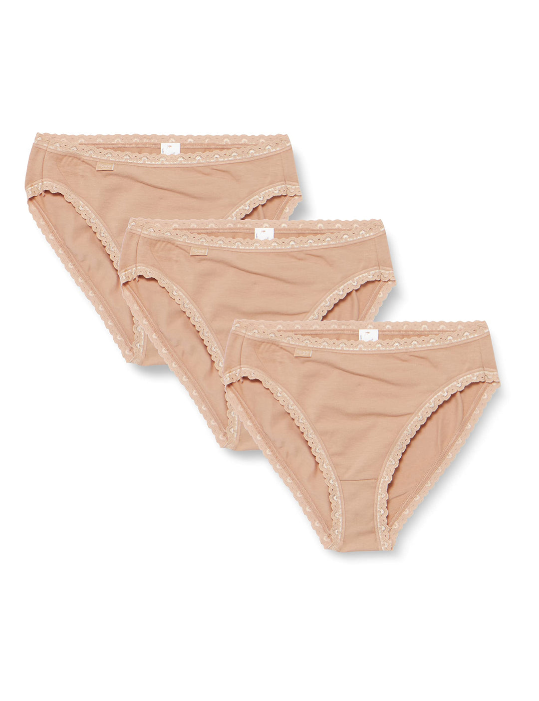 Sloggi - 24/7 Cotton Lace - Tai Slip - 3er-Pack 3-Pack Slip 48 Brush, 3-Pack Slip 48 Brush