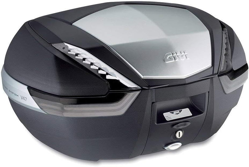 Givi V47NT Tech Monokey Topcase mit Alu Blende Volumen 47 Liter/Max Zuladung, 10kg