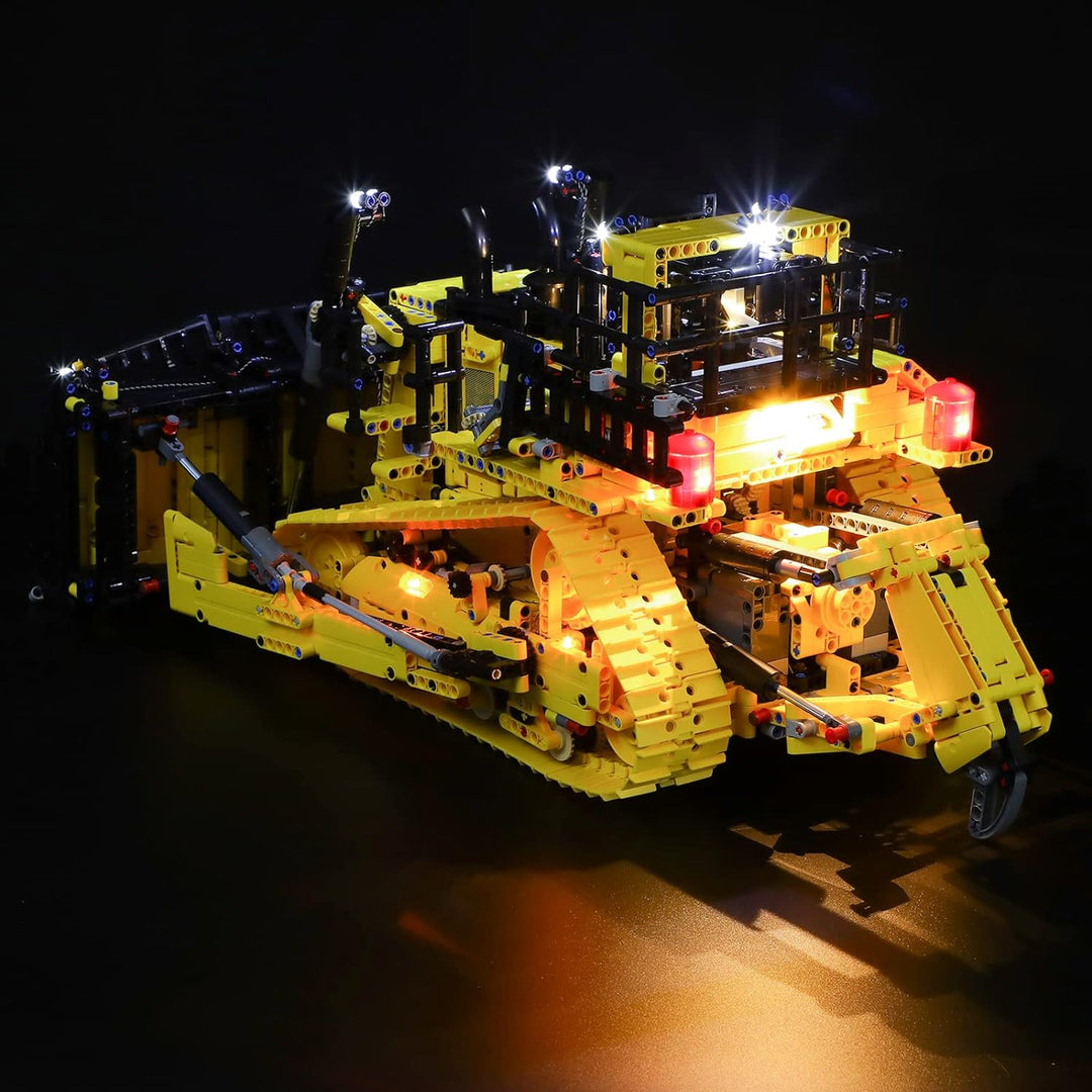 BRIKSMAX Led Beleuchtungsset für Lego Technic Appgesteuerter Cat D11 Bulldozer - Compatible with Leg