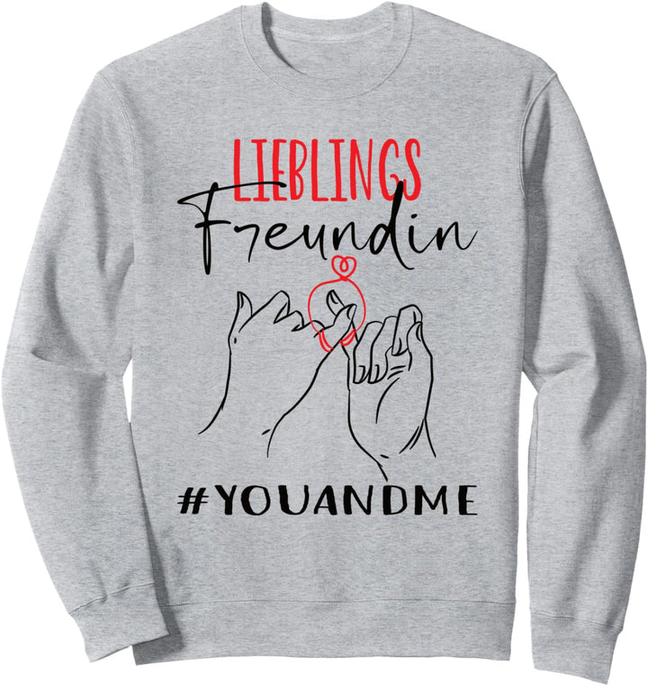 Bff Beste Lieblings-Freundin Der Welt Für Zwei Mädchen Bffs Sweatshirt
