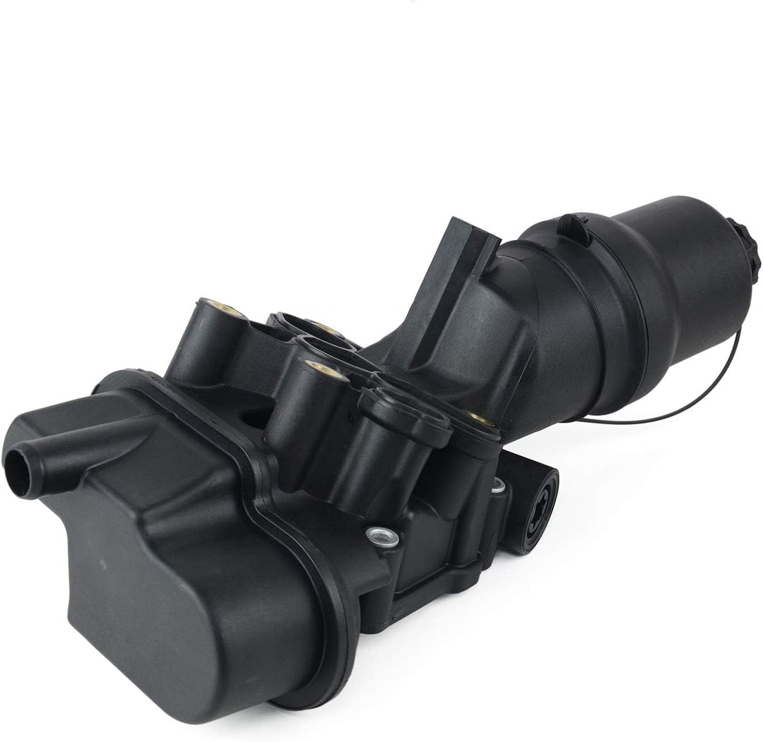 Flynsu Ölfiltergehäuse mit Dichtung Ersatz für Aud1 Se-at Sk0da V-W 06D115397J 06D115397K 06D115397D