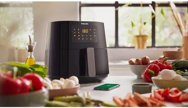 Philips Airfryer Essential XL Digital HD9280/60, Ölfreies Frittier, 1,2 kg, Rapid Air Technology, 7