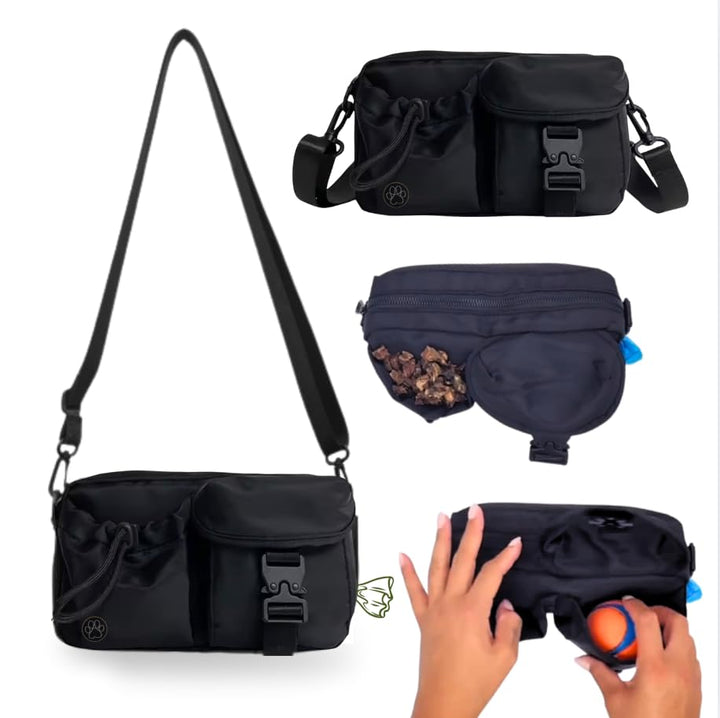 Urban Walk Gassitasche – Stilvolle & praktische Tasche für unterwegs | Stauraum, wasserabweisend, le