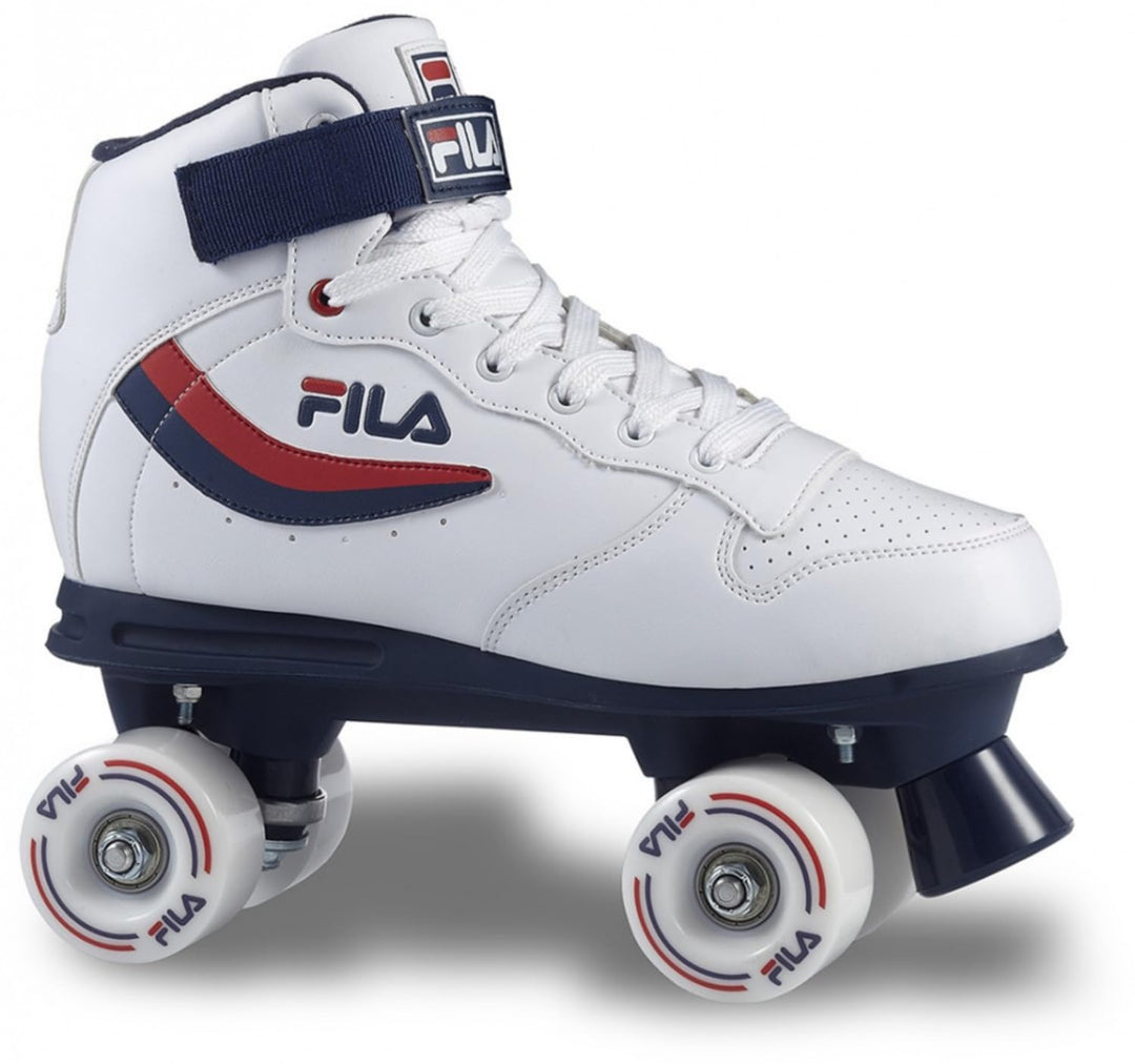 FILA Ace Rollschuh 41 WHITE/BLUE/RED, 41 WHITE/BLUE/RED