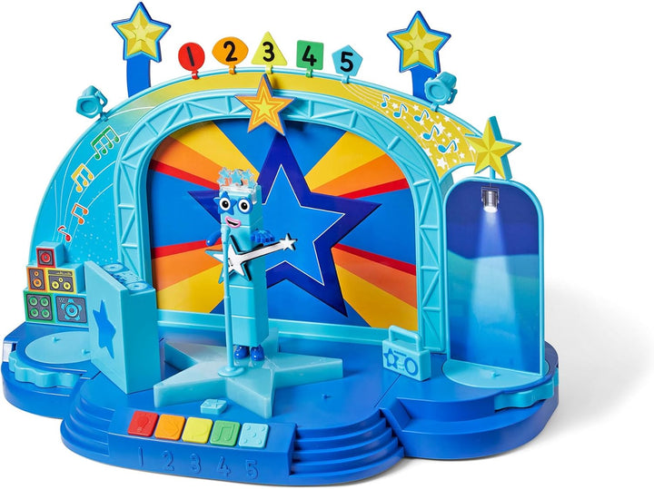 Learning Resources Numberblock Five’s Magical Superstar Stage, Spielzeug für 3-jährige Jungen und Mä