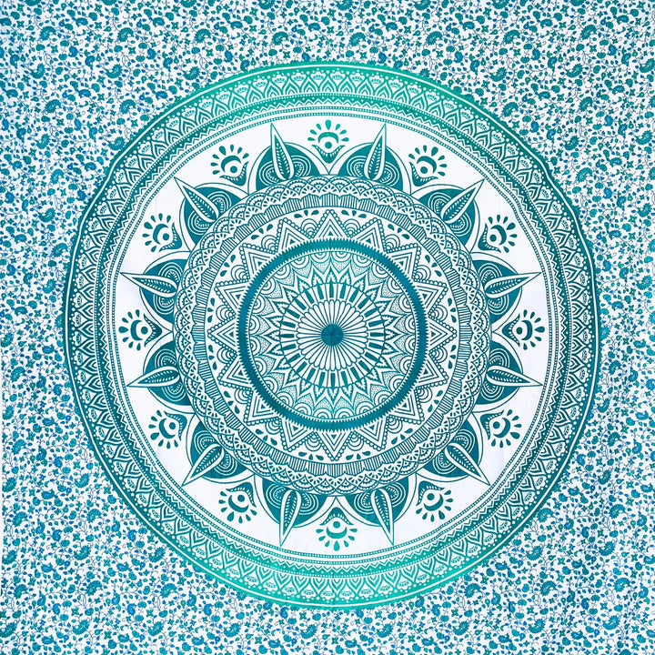 MOMOMUS Grosses Strandtuch XXL Sandfrei - Mit Mandala-Motiv - Ideal als Pareo, Strandtuch Gross Sand