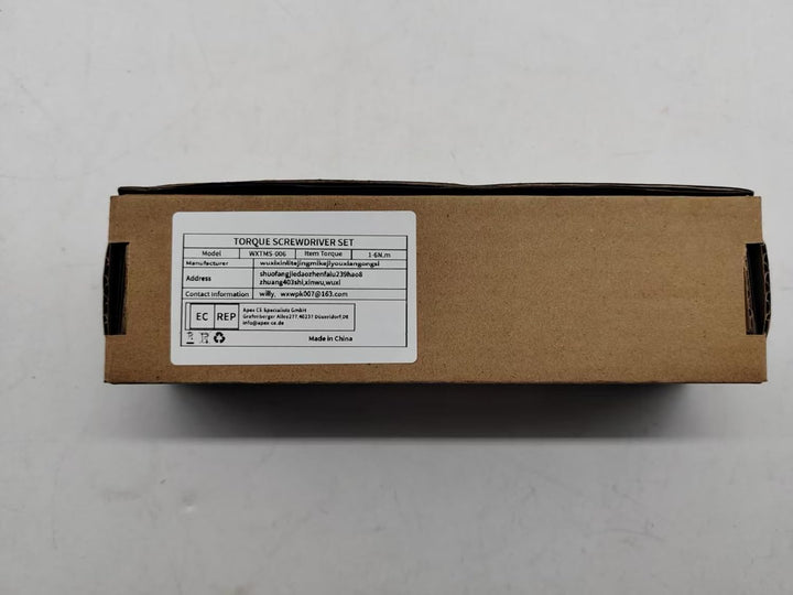 Drehmoment Schraubendreher 1/4 Zoll (6,3 mm), 1-6 Nm, Schnellwechselfutter, 13-tlg. Schraubendreher
