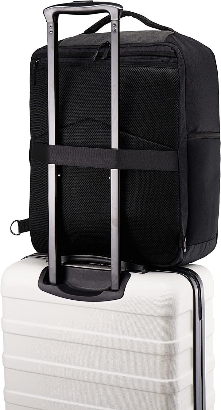 Cabin Max Handgepäck-Rucksack Backpack Reiserucksack Ryanair 40x30x20 24L 40 x 30 x 20cm Schwarz, 40