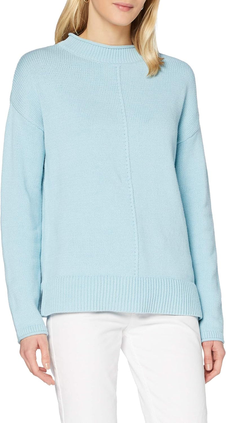 Damen Pullover, Sporty Sky Blue