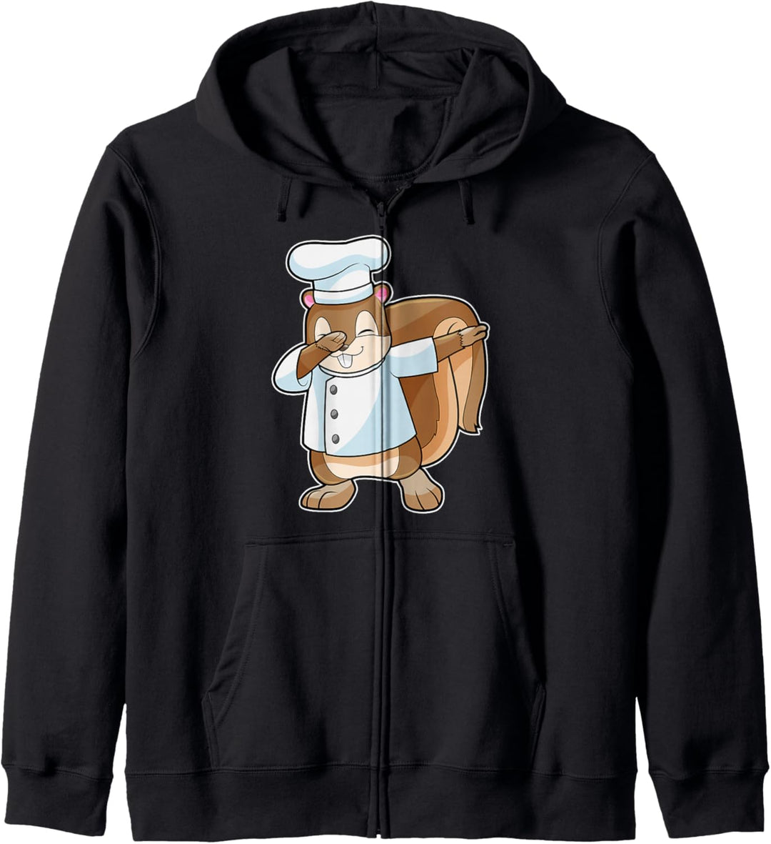 Eichhörnchen Koch Hip Hop Tanz Dab Kapuzenjacke