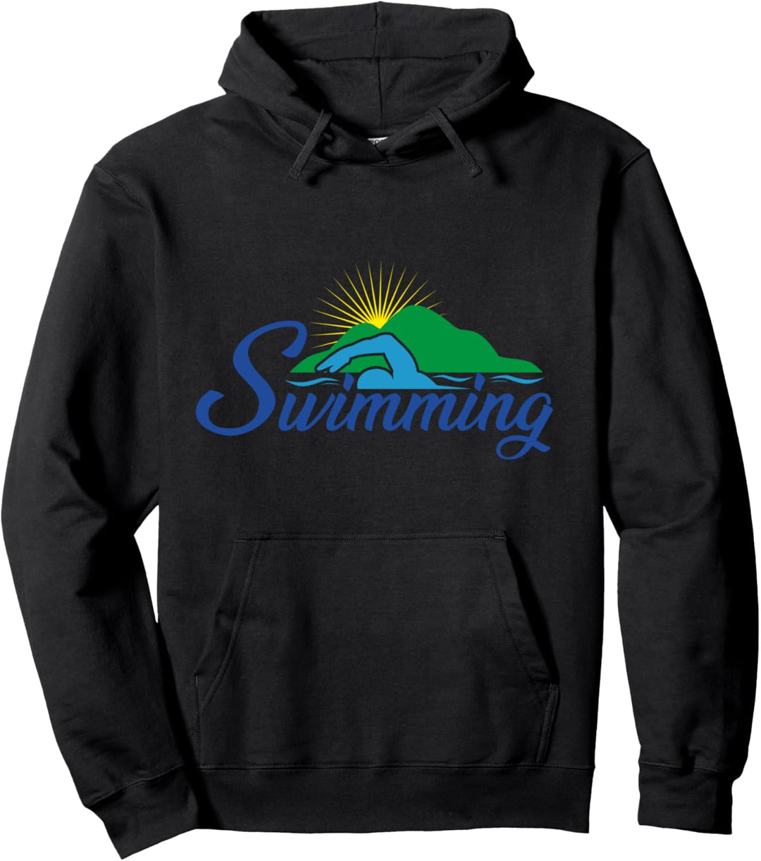 Schwimmen Schwimmsport Wassersport - Schwimmer Pullover Hoodie