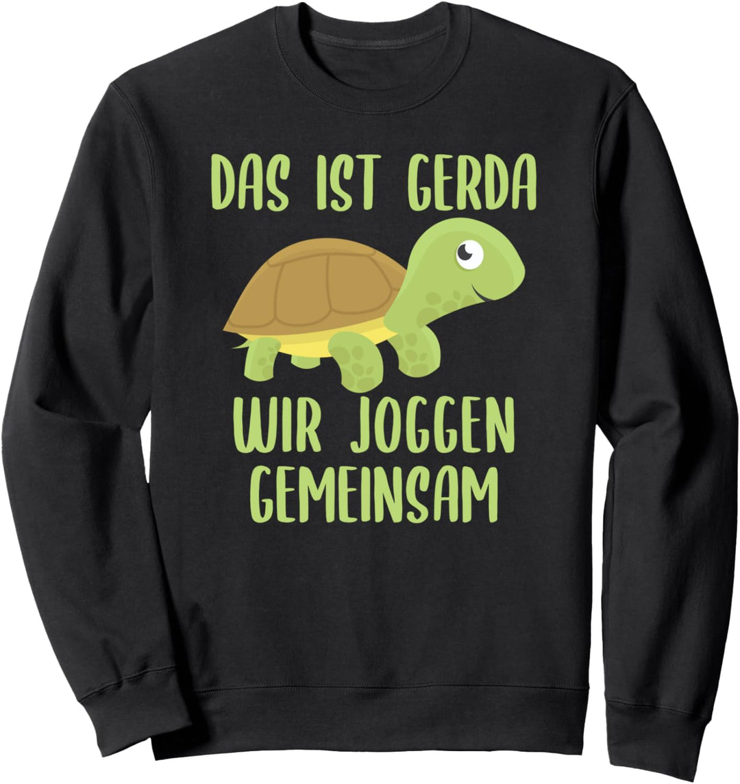 Das Ist Gerda Wir Joggen Gemeinsam, Jogging & Laufen, Läufer Sweatshirt