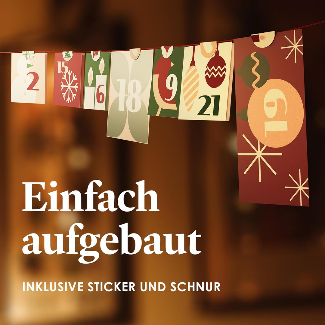 Adventskalender für Paare: Zeit für Abenteuer I Date Adventskalender 2025 für Pärchen I Duell Weihna