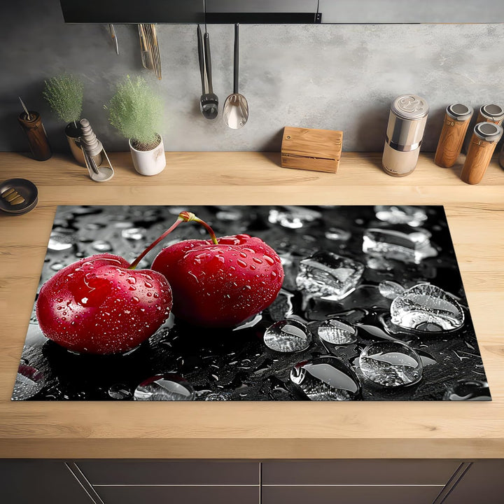 Herdabdeckplatte 90x52 cm Einteilig Herdabdeckung Abdeckplatte für Ceranfeld Abdeckung Induktionskoc