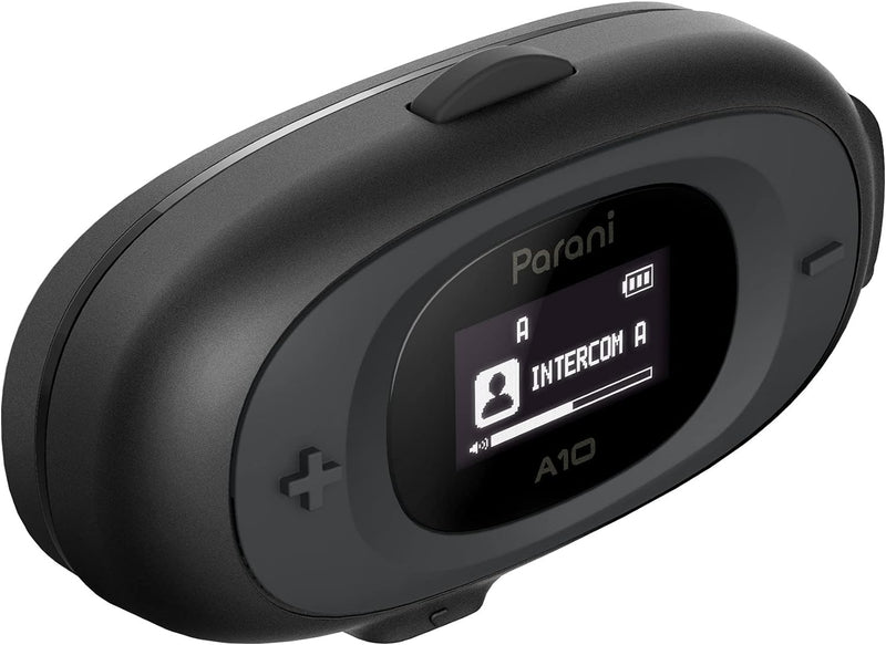 Sena Parani A10 Motorrad Bluetooth Headset, Bügel-Mikrofon, Schwarz, Bügel-Mikrofon