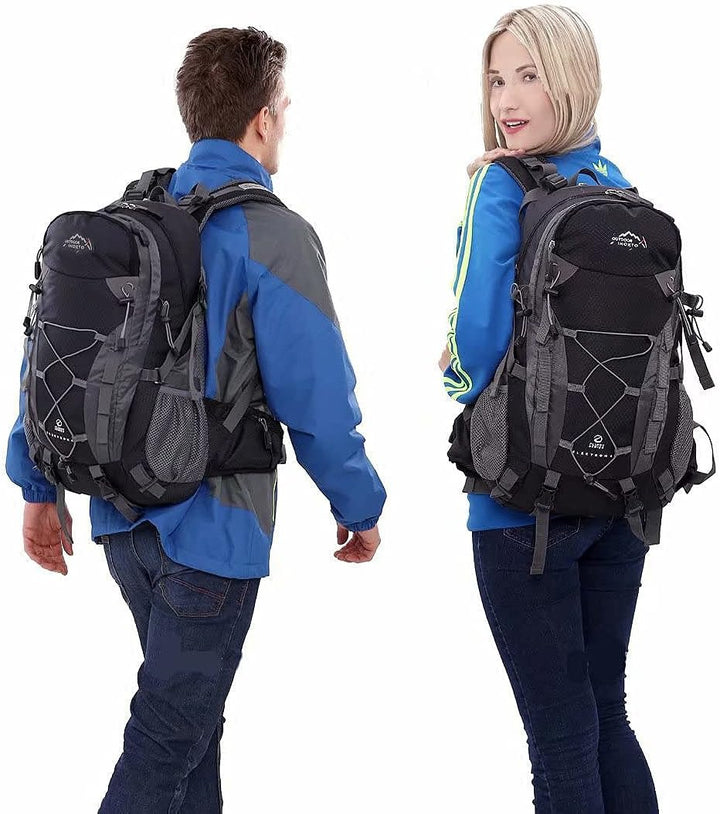 Meisohua Herren Wanderrucksack Wasserdichter Rucksack Trekkingrucksack Leicht, Erwachsene Wanderruck