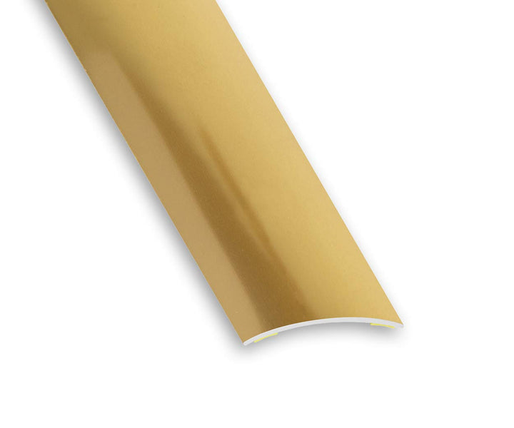 Schwellenleiste, selbstklebend, Stahl, Messingplatte, 30/83 cm 30mm x 830mm, 30mm x 830mm