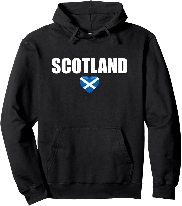 Schottland Scotland Herz Schottische Flagge Stolzer Schotte Pullover Hoodie