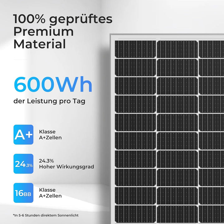 120W Solarpanel Solarzelle kit: 120W 12V Monokristallinem Solarmodul + 30 A Solarladeregler, Solarka