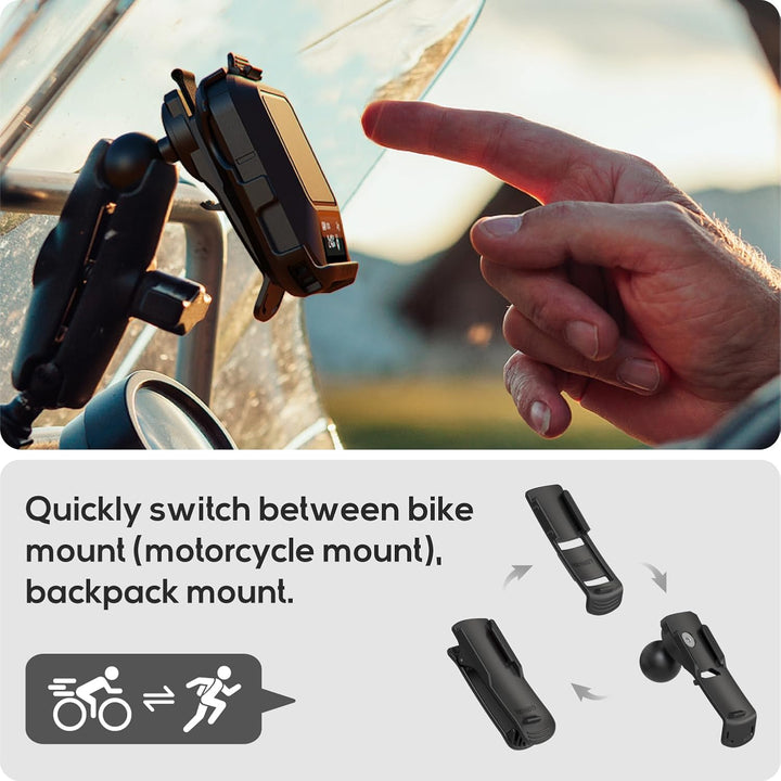 TUSITA Cradle Kit Zubehör Kompatibel mit Garmin inReach Messenger Plus Satelliten Kommunikator - GPS