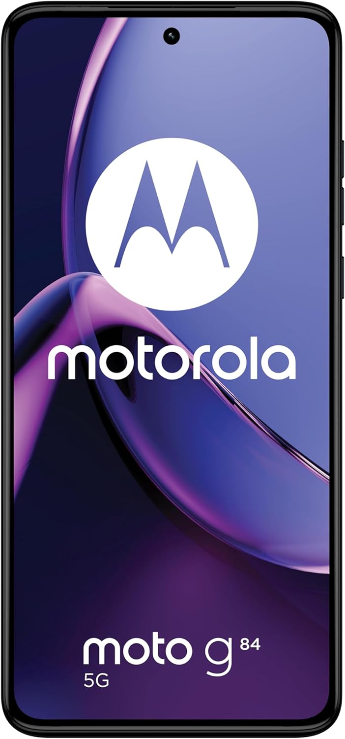 Motorola Moto G84 5G, Dual, 256GB 12GB Ram, Midnight Blue Grau, Grau