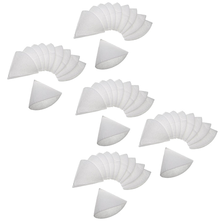 vhbw 50x Kegelfilter für Lüftungsanlage z.B. kompatibel mit Zehnder - Abluftfilter G4, DN 125 Weiss