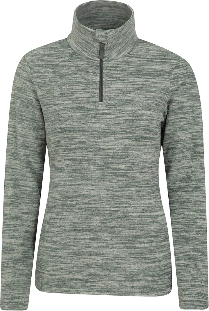 Mountain Warehouse Snowdon Melange Fleece-Pullover Damen - dünner Warmer Winter-Pullover aus Fleece