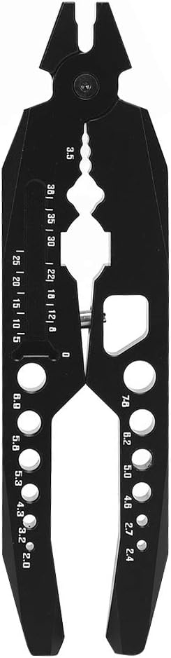 RC Shocks Struts Dämpferkopfzange Reparatur Demontagewerkzeug Passend für HSP Modellautos(Schwarz)