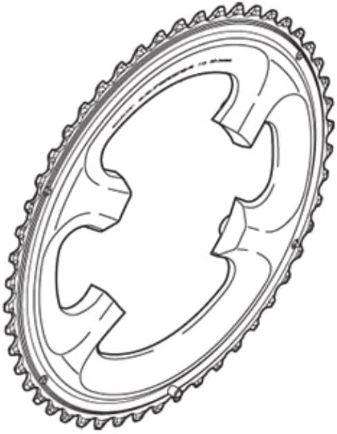 SHIMANO Unisex – Erwachsene Ultegra Fc-6800 Kettenblatt BLAU EU BLAU, BLAU EU BLAU