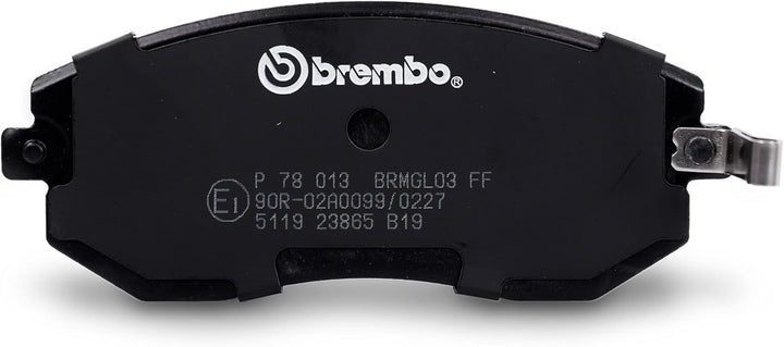 Brembo P 78 013 Bremsbelagsatz, Scheibenbremse - (4-teilig)