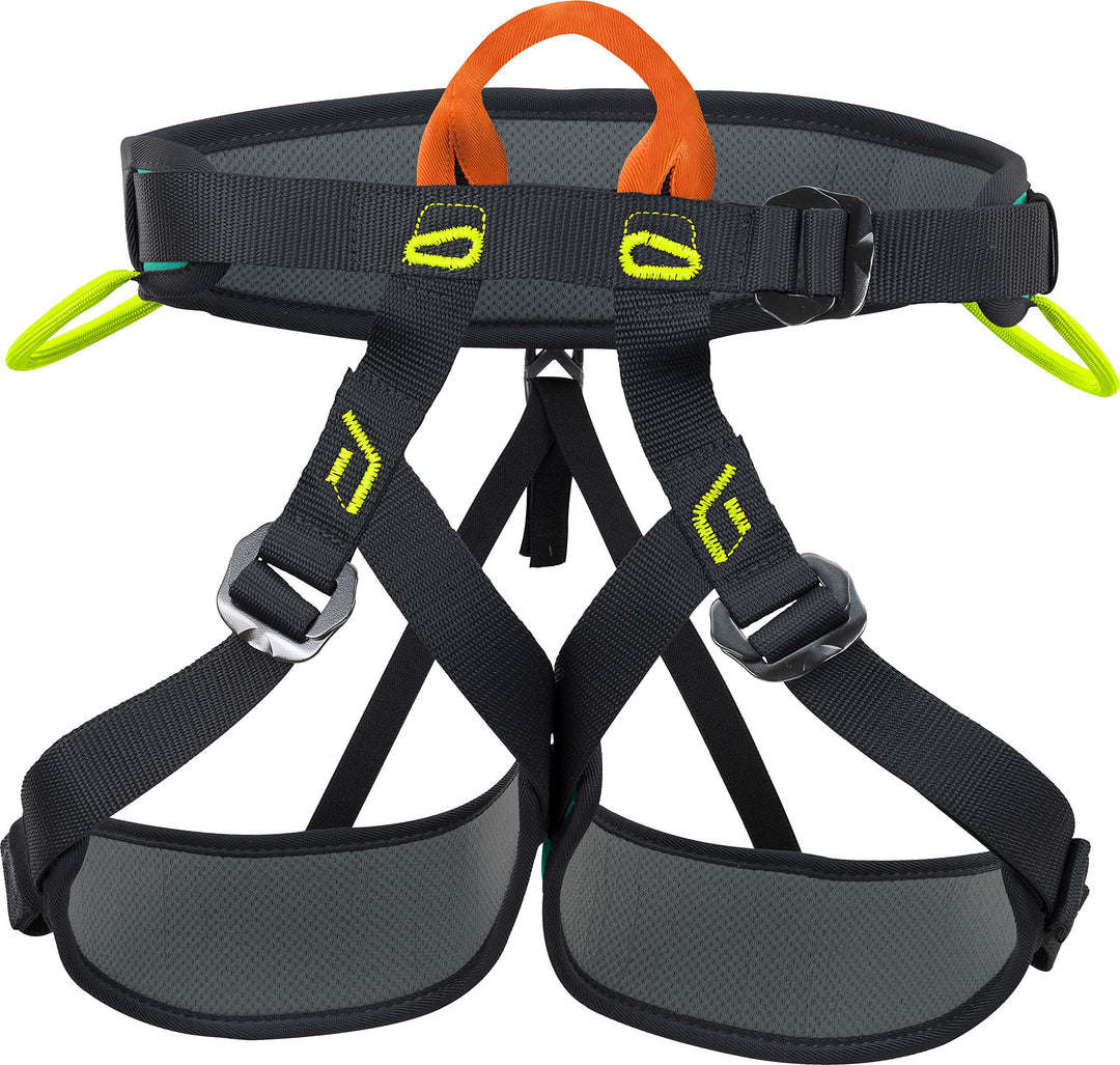 Climbing Technology Explorer Geschirr Unisex - Erwachsene, Grün/Schwarz/Gelb, Einzigartig