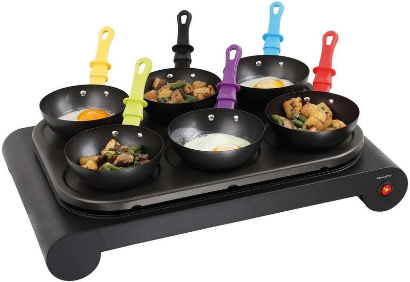 Domoclip DOM200 Crepes Maker Set 6 Mini Crepe Elektrisches