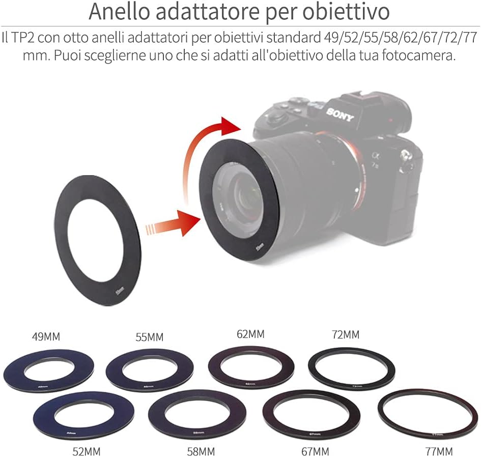 FEELWORLD TP2 Portable Teleprompter Kit für Smartphone iPad Tablet DSLR-Kameras, mit Fernbedienung u
