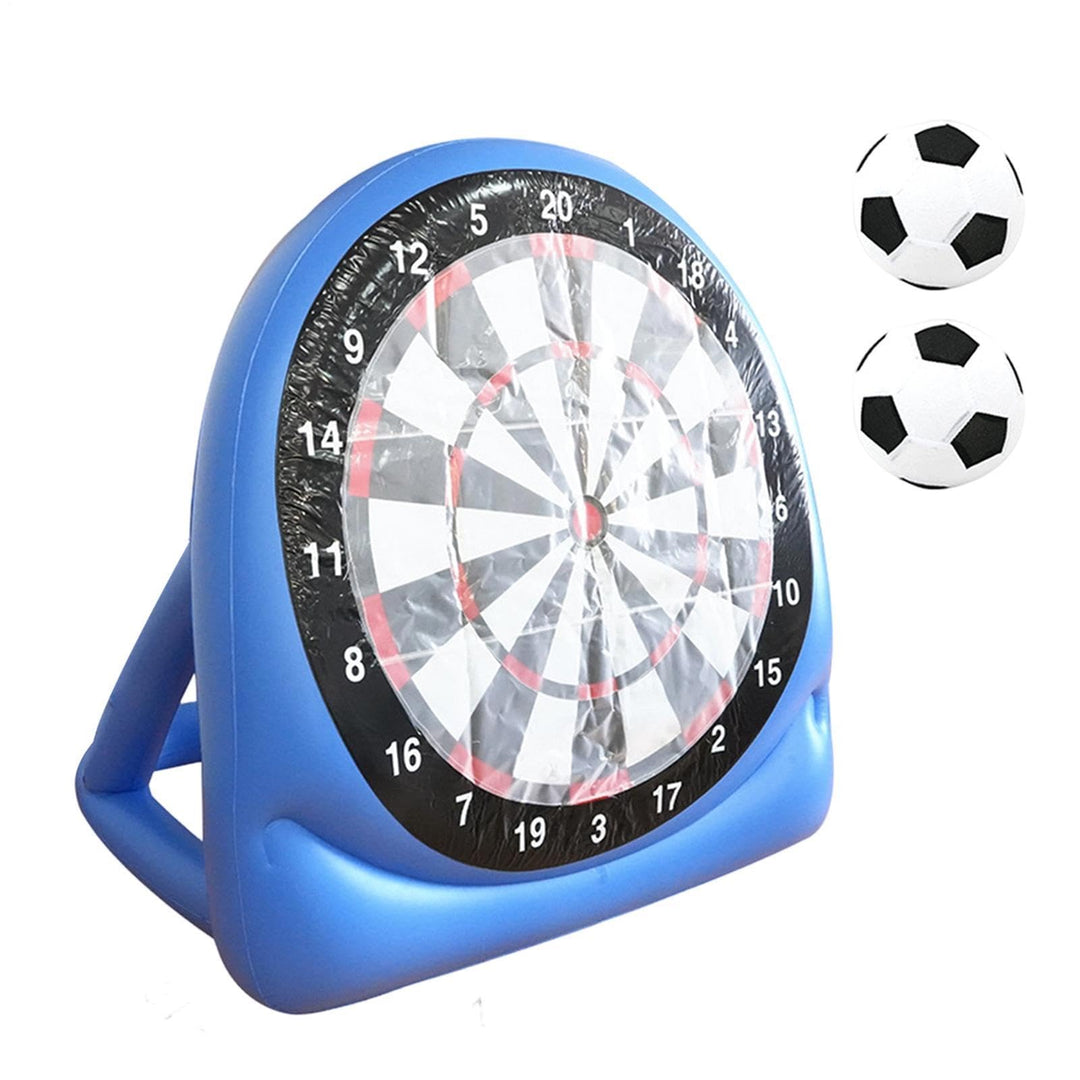 Aufblasbare Fussball Torwand – 150cm Dartscheibe Outdoor Klettverschluss Spiel Set | Sportspielzeug