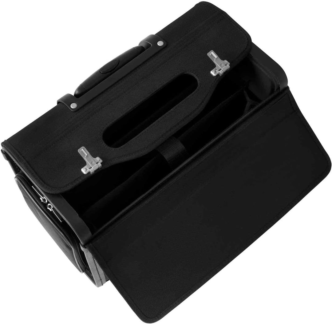 D&N Business Line Pilotenkoffer, 46 cm, 38L, schwarz