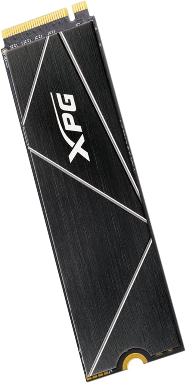 XPG ADATA GAMMIX S70 Blade 1TB PCIe Gen4x4 M.2 2280 SSD Schwarz- Heat Spreader- 3D-Grafikbearbeitung
