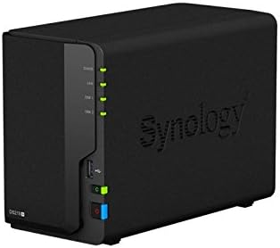 Synology DS218+-2G 2-Bay 16TB Bundle mit 2X 8TB ST8000VN0022 IronWolf