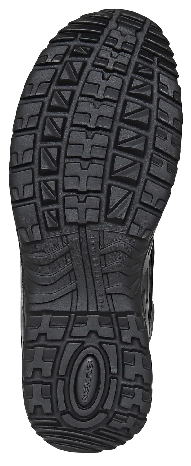 ELTEN Sicherheitsschuhe LUTZ S3 HI, Damen und Herren, Leder, Stahlkappe, leicht, robust, Schwarz, Gr