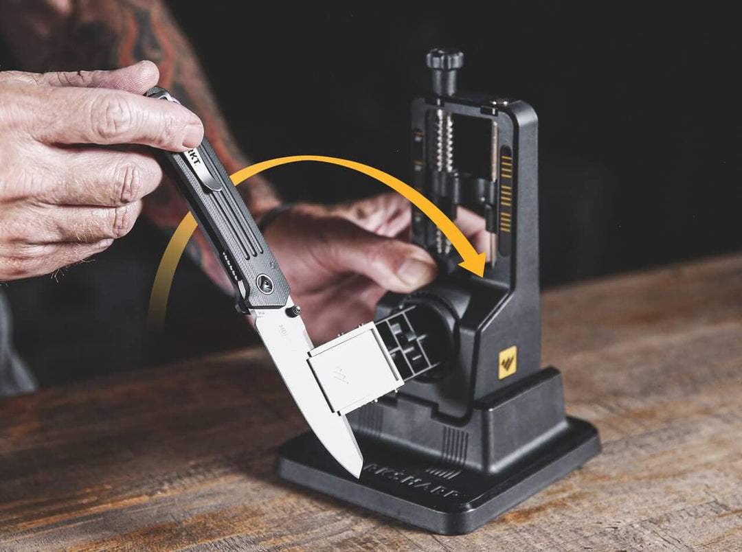 Work Sharp Schärfgerät Precision Adjust Knife Sharpener - manueller Messerschärfer mit einstellbarem