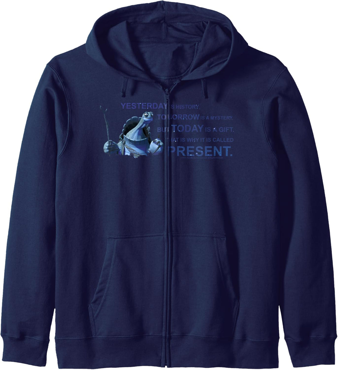 Kung Fu Panda Oogway Quote Portrait Kapuzenjacke