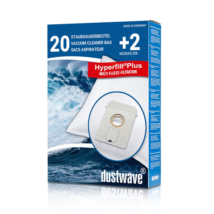 Dustwave® 20 Staubsaugerbeutel für AEG Vampyr TC Edition - hocheffizient, mehrlagiges Mikrovlies mit