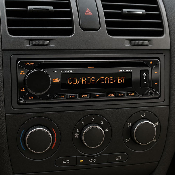 Caliber Autoradio - Auto Radio mit Bluetooth - Aux In - CD - DAB - DAB Plus - FM - SD - USB - Einste