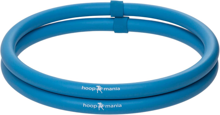 HOOPOMANIA Arm Hoop [2-teilig] Arm Hula Hoop zum Winkearme trainieren mit Schaumstoff Hellblau, Hell