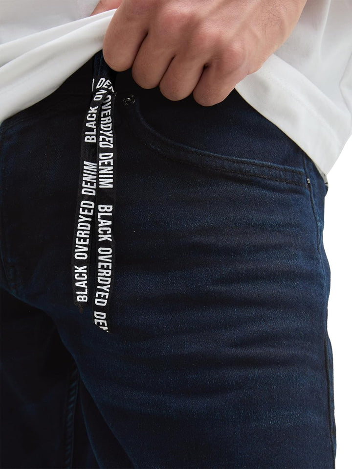 Tom Tailor Denim Herren Piers Slim Jeans 28W / 32L 10170 - Blue Black Denim, 28W / 32L 10170 - Blue