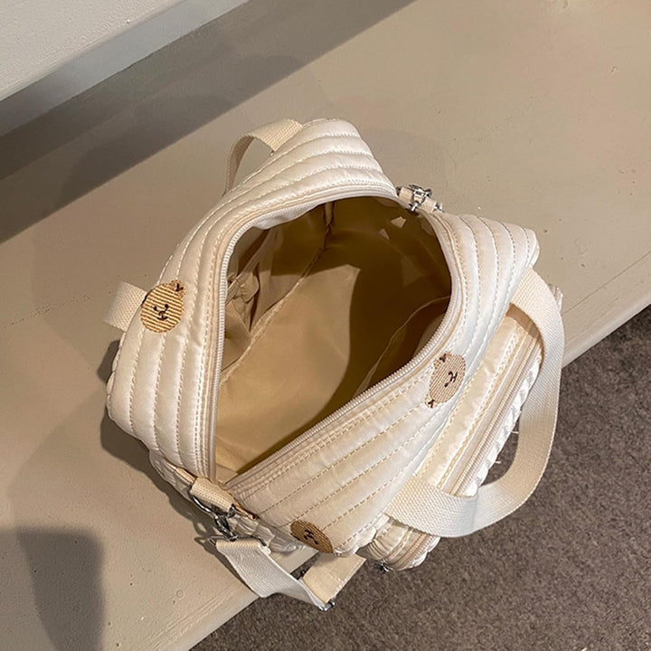 Grosse Wickeltasche Bag, Kompakte Baby Windeltasche & Reisetasche, Vielseitige Tragetasche mit Schul